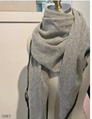 Triangle Cashmere Scarf