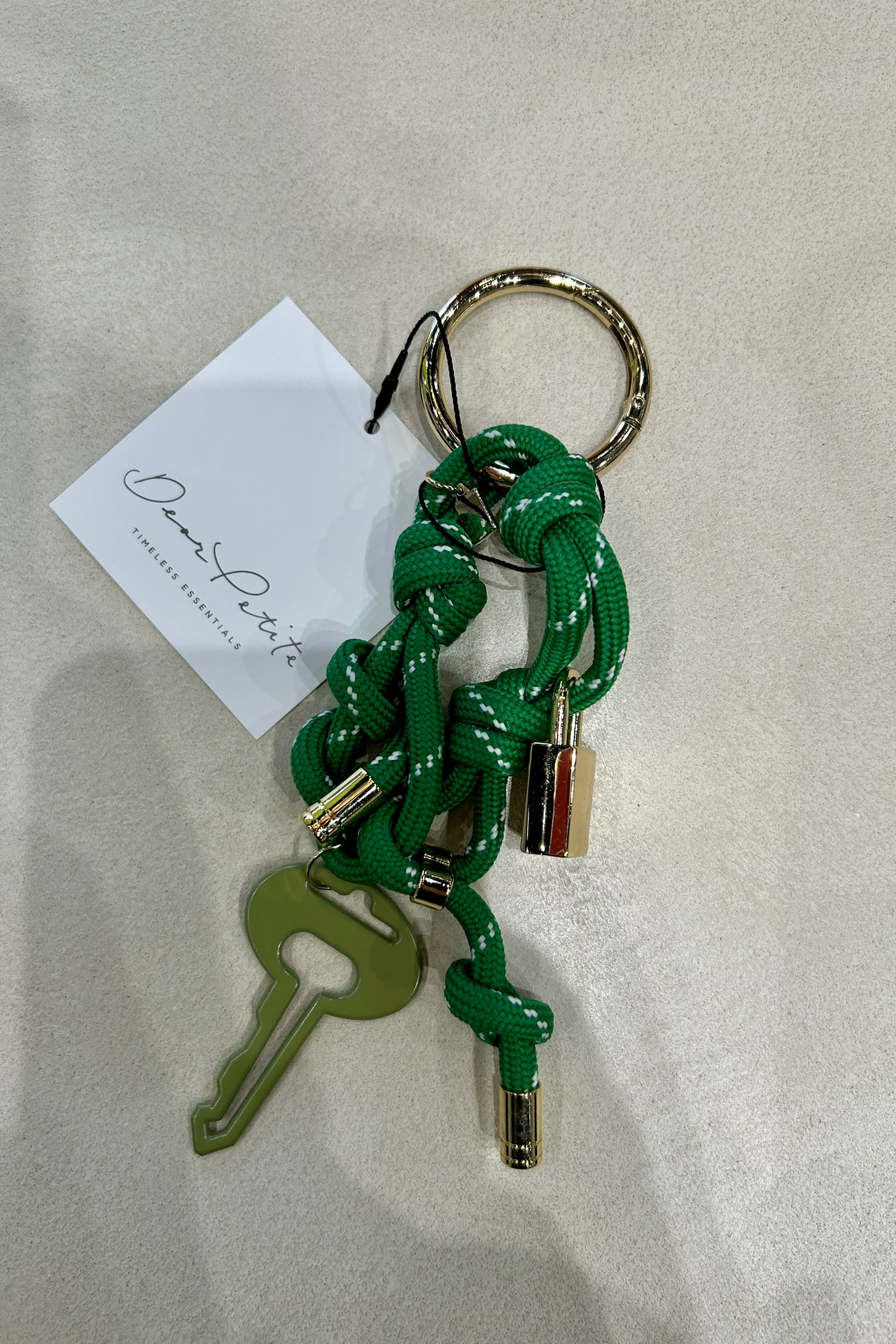 Rope Charm Key Chain