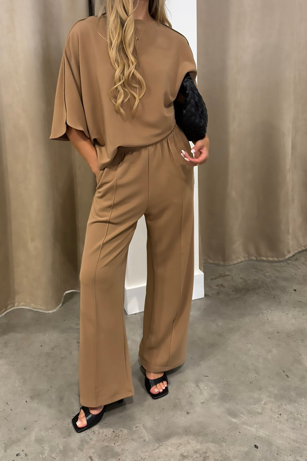 Hazel Cape Top & Pants Set