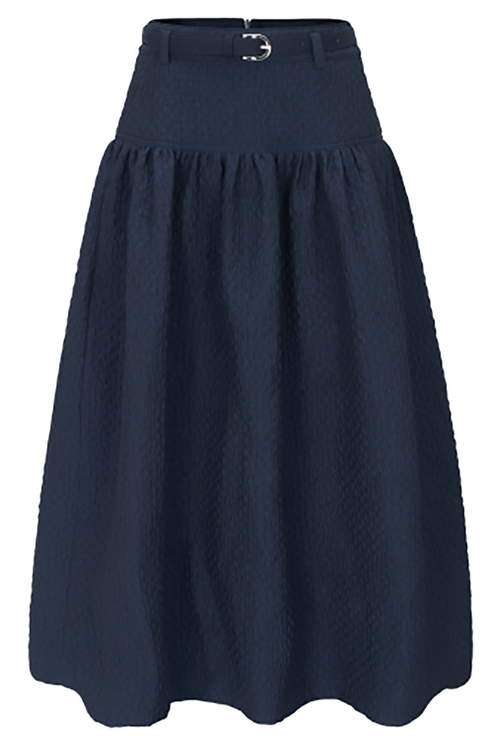 Dia Belted Jacquard Skirt