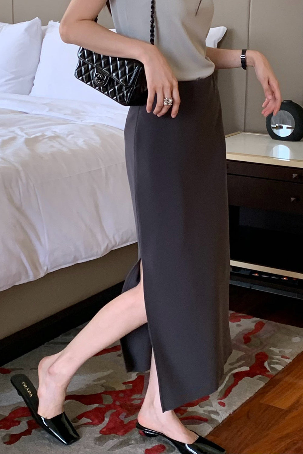 Magic Side Slit Skirt