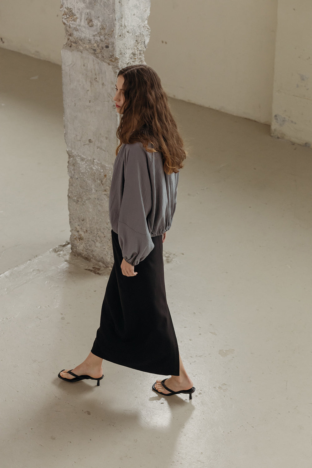 Adjustable Neckline Lightweight Jacket