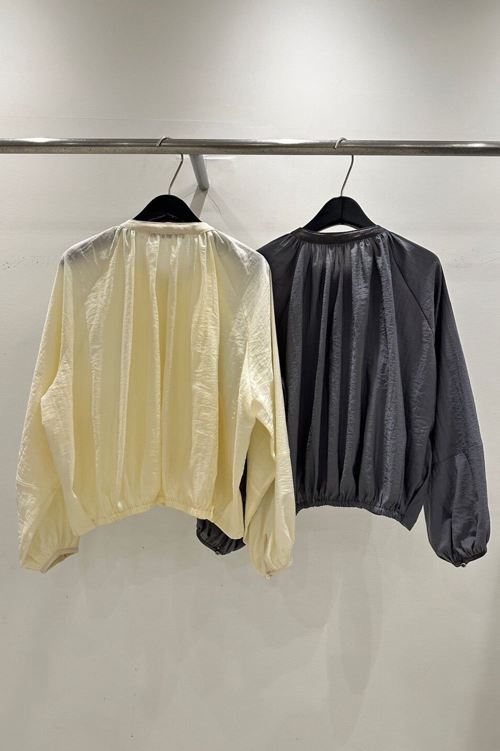 Adjustable Neckline Lightweight Jacket