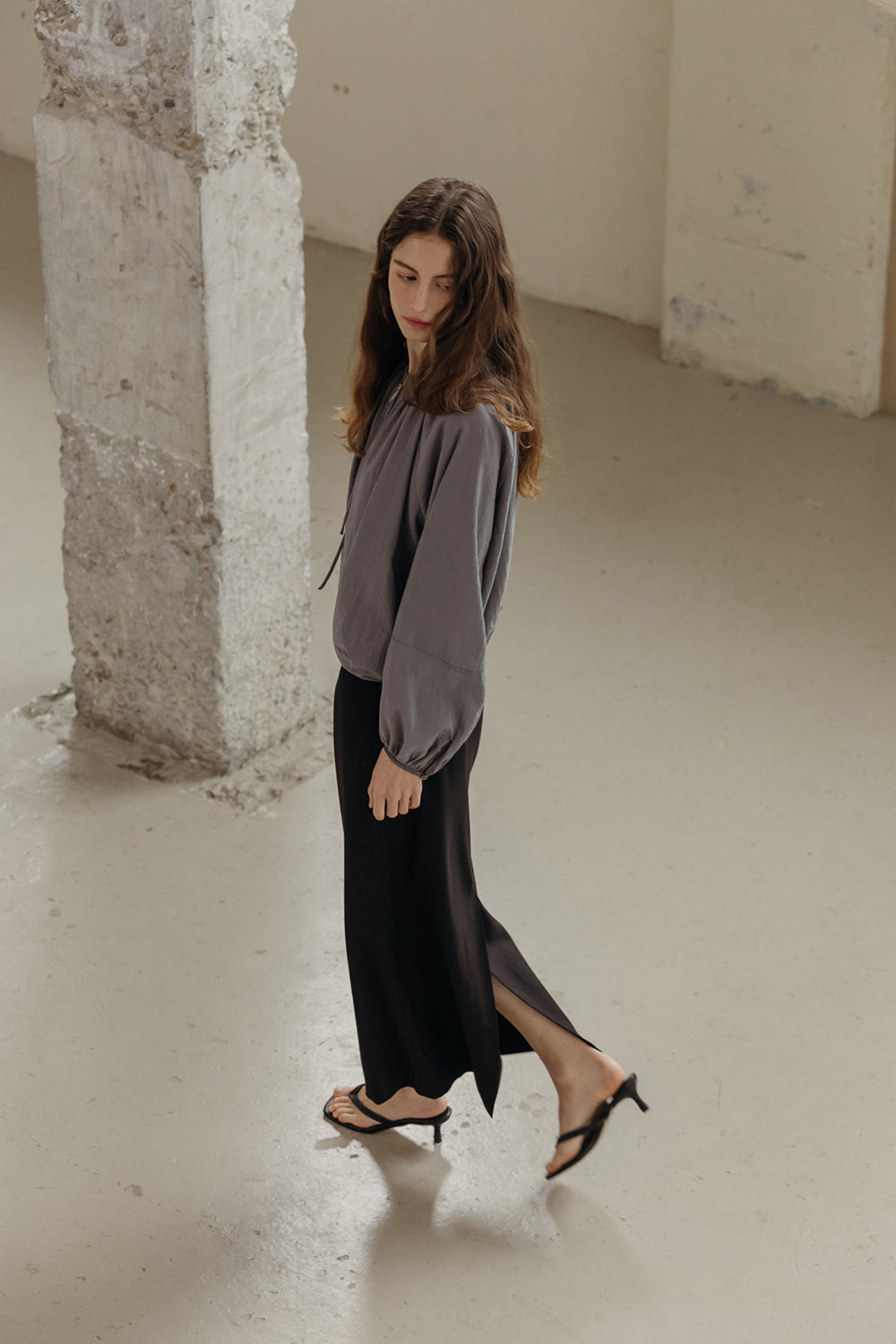 Adjustable Neckline Lightweight Jacket