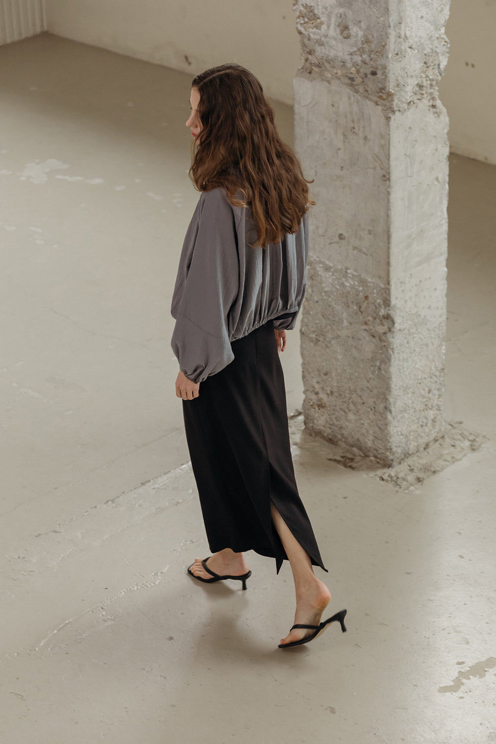 Adjustable Neckline Lightweight Jacket
