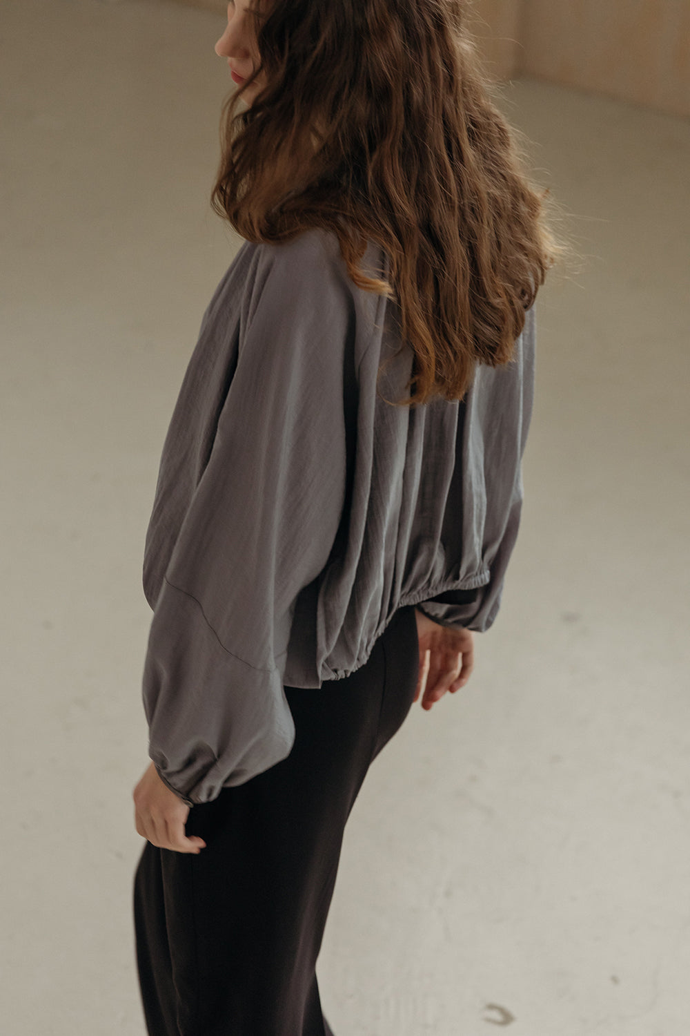 Adjustable Neckline Lightweight Jacket