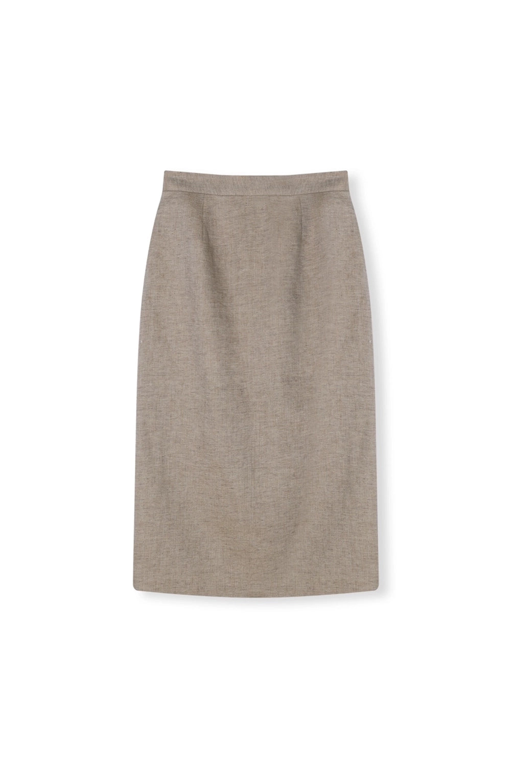 Lila Linen Midi Skirt