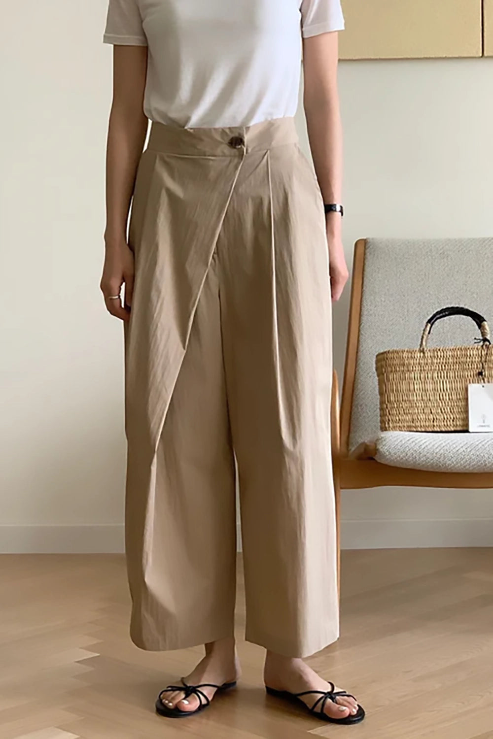 Overwrap Banded Pants