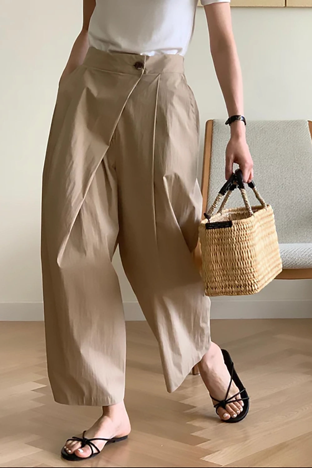 Overwrap Banded Pants