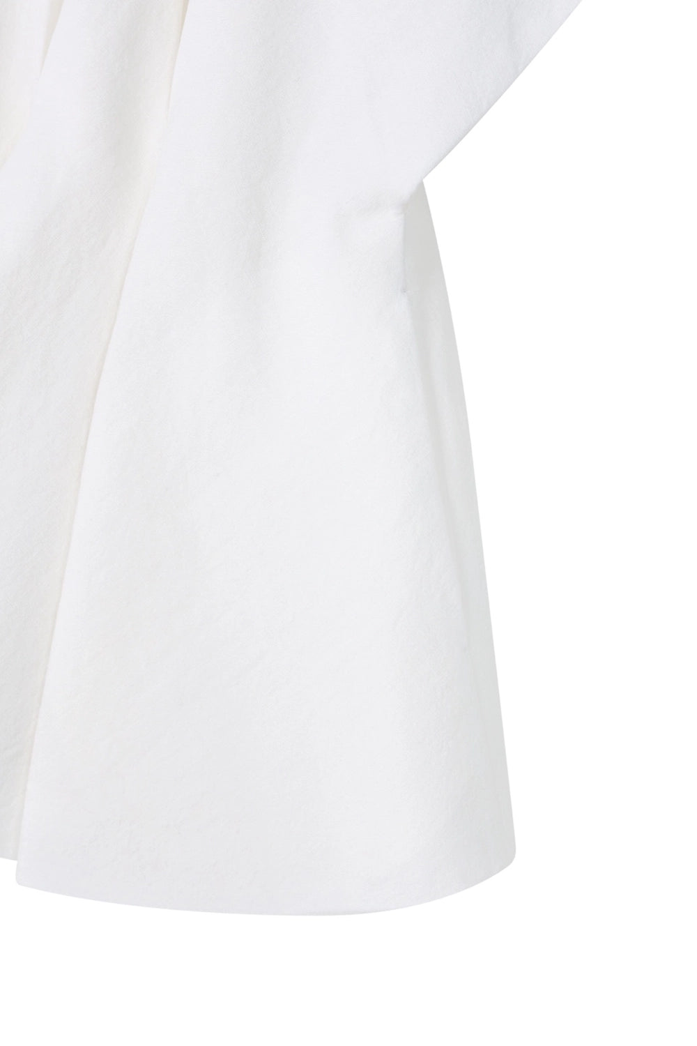 Pintuck Relaxed Fit Linen Vest