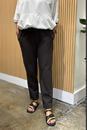 String Relaxed Drape Pants