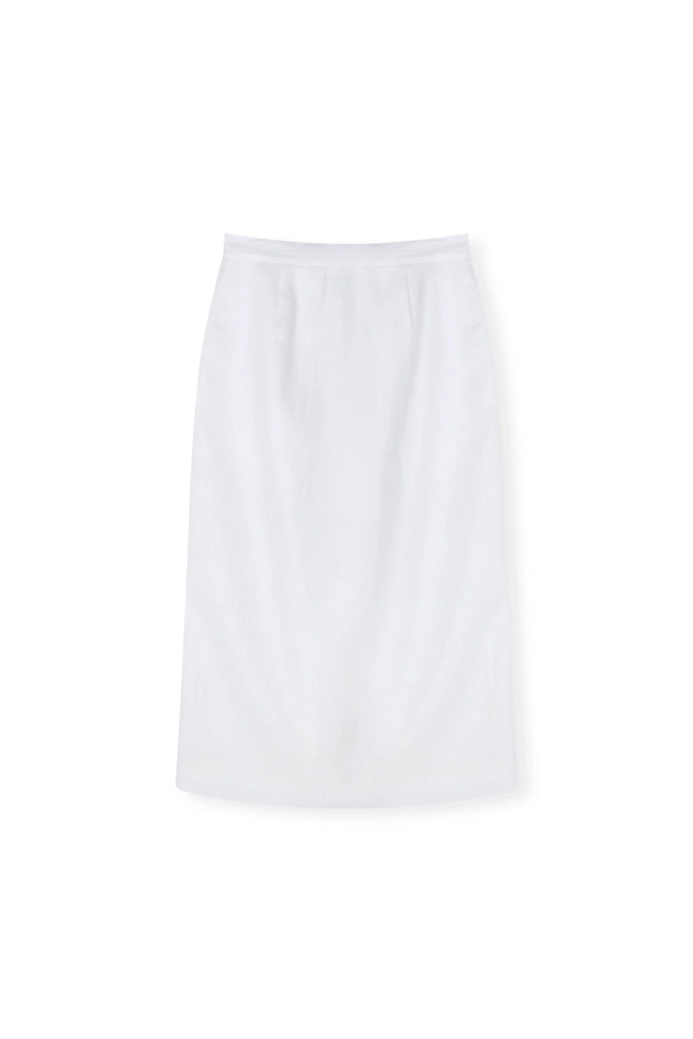 Lila Linen Midi Skirt