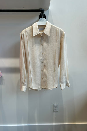 Silky Tie Back Shirt