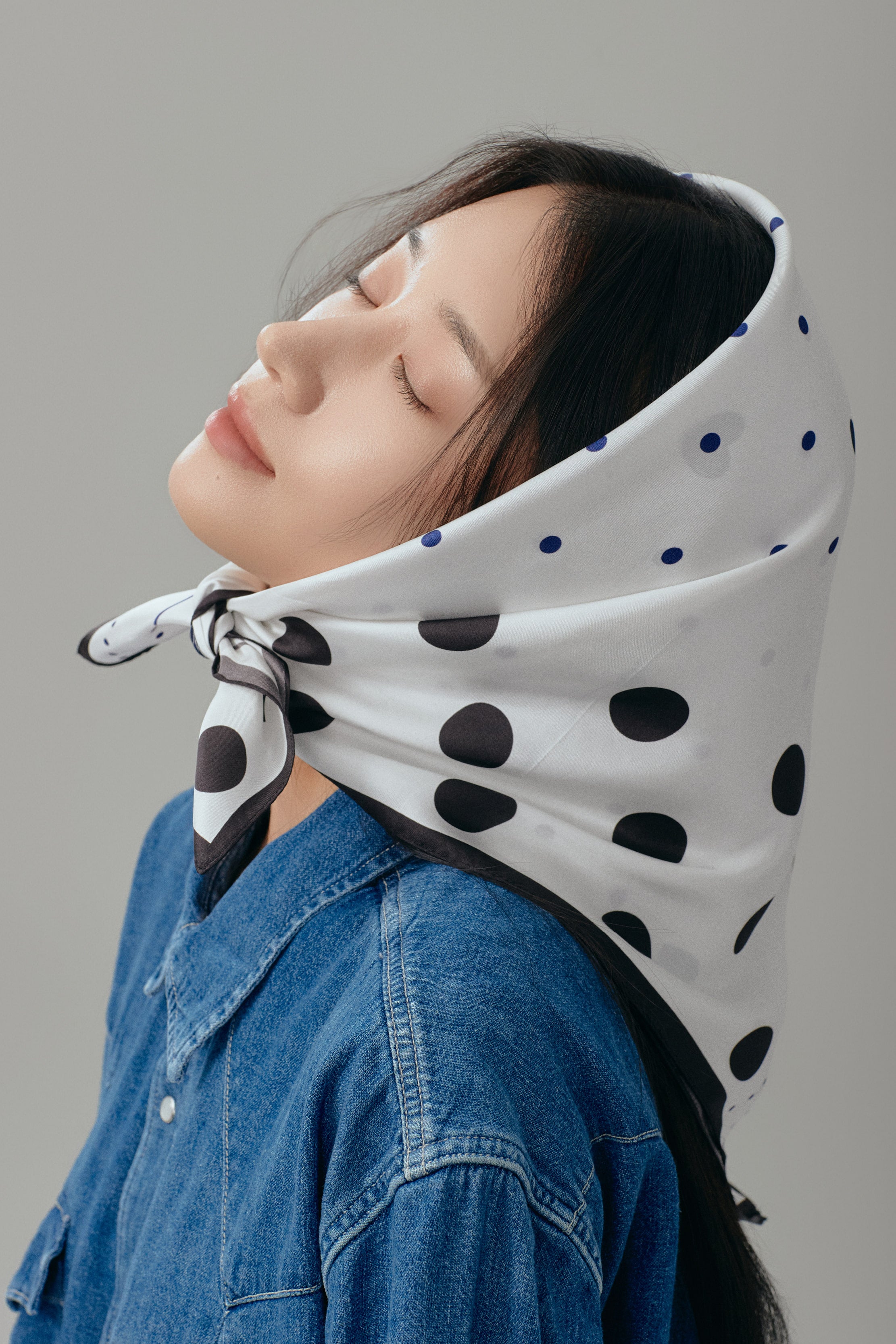 F??te Square Silk Scarf