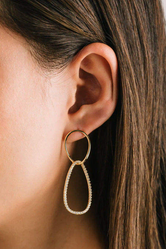 Encore Large Drop Earrings