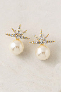 Etoile Star Pearl Stud Earrings