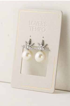 Etoile Star Pearl Stud Earrings