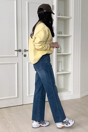 Fleece lined jeans