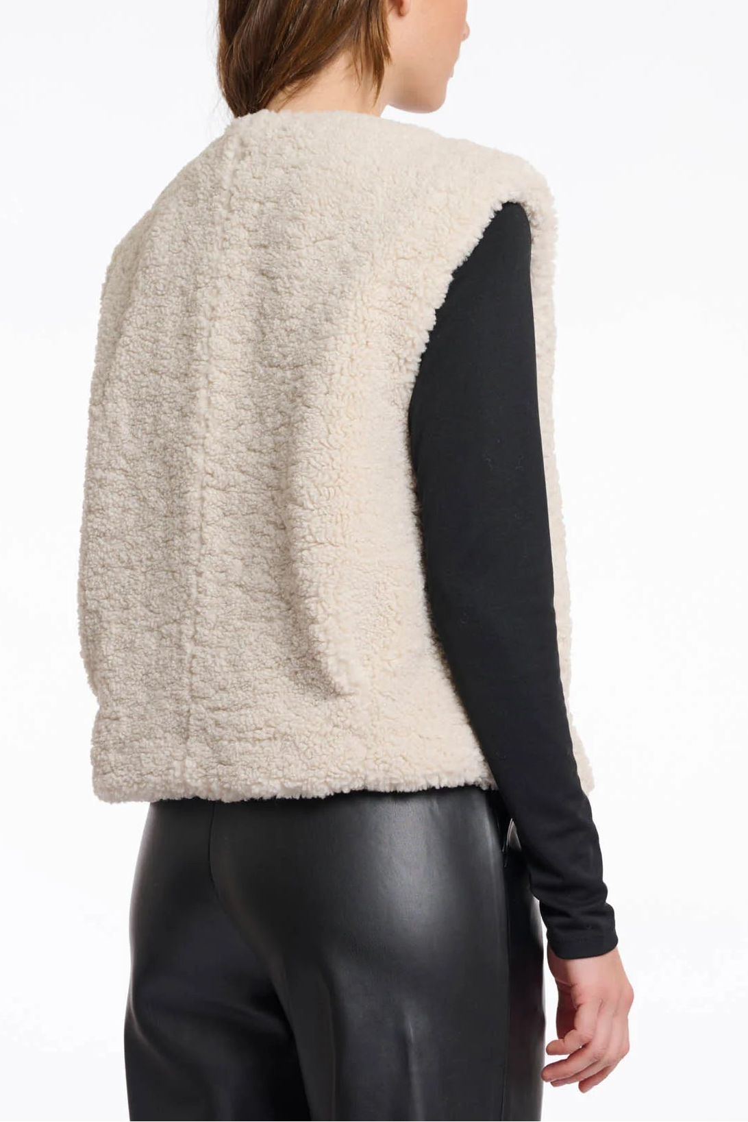 Greer Faux Shearling Vest