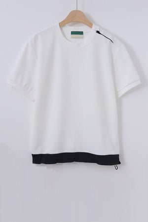 Frill Bottom Pique Golf T-Shirt