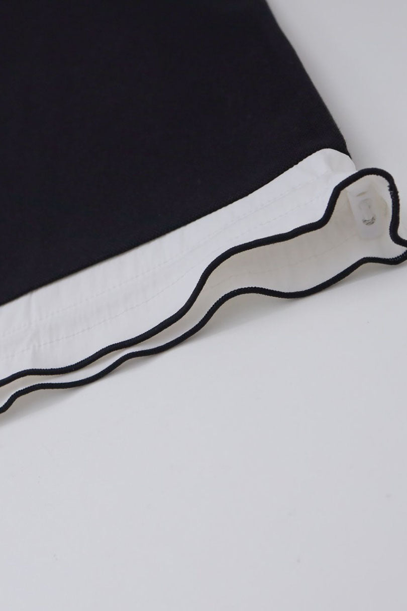 Frill Bottom Pique Golf T-Shirt