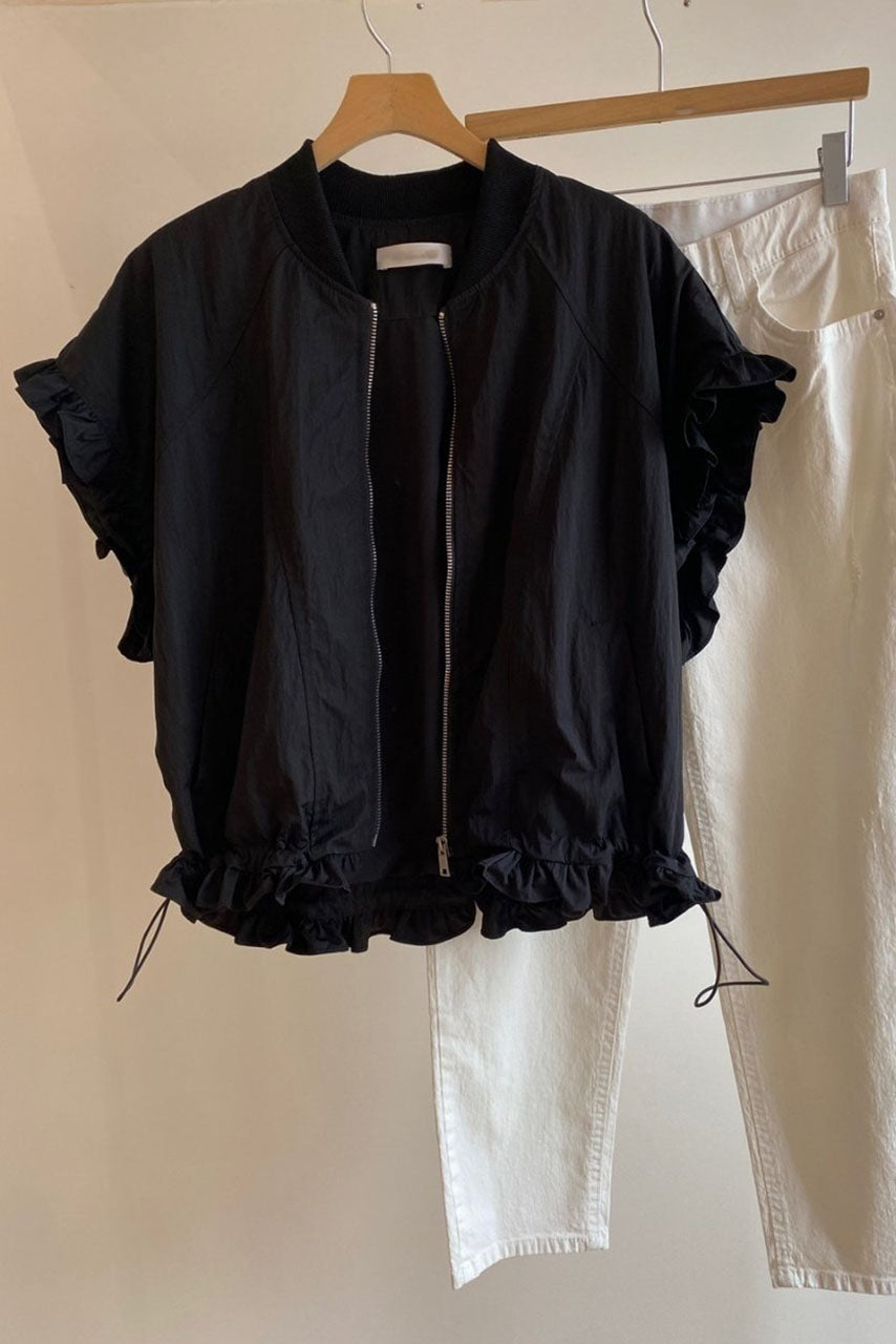 Frill Lightweight Zip Up Vest