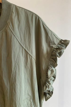 Frill Lightweight Zip Up Vest