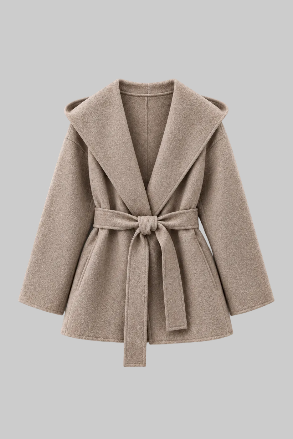Hooded  Midi Coat