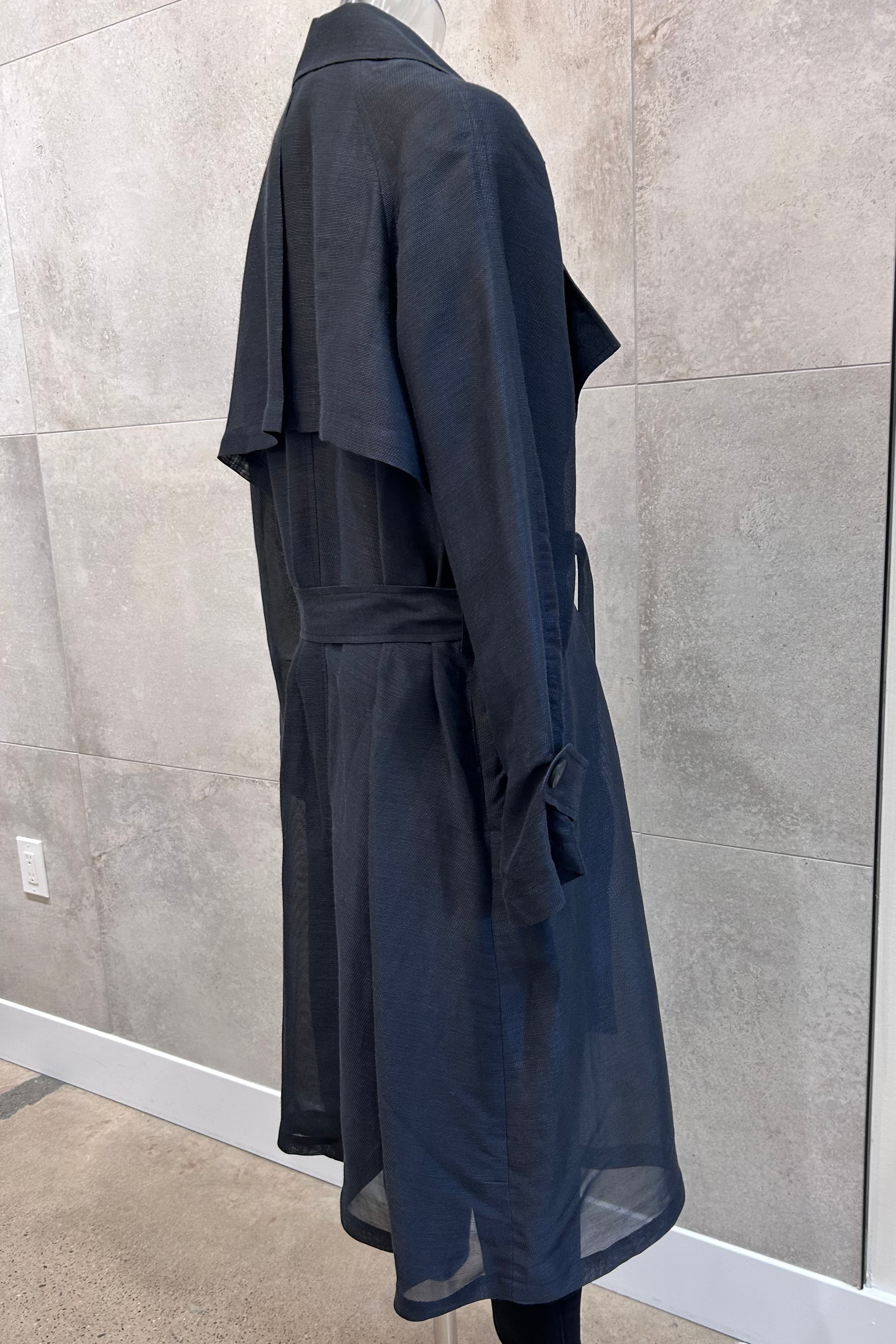 Nidelf Linen Chintz Coat