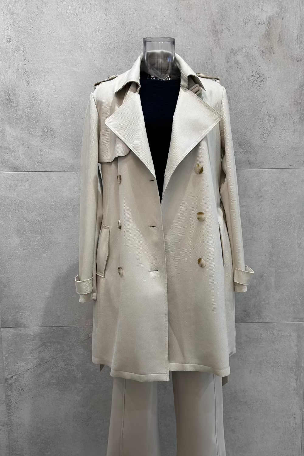 Kenzie Doble Breasted Trench Coat