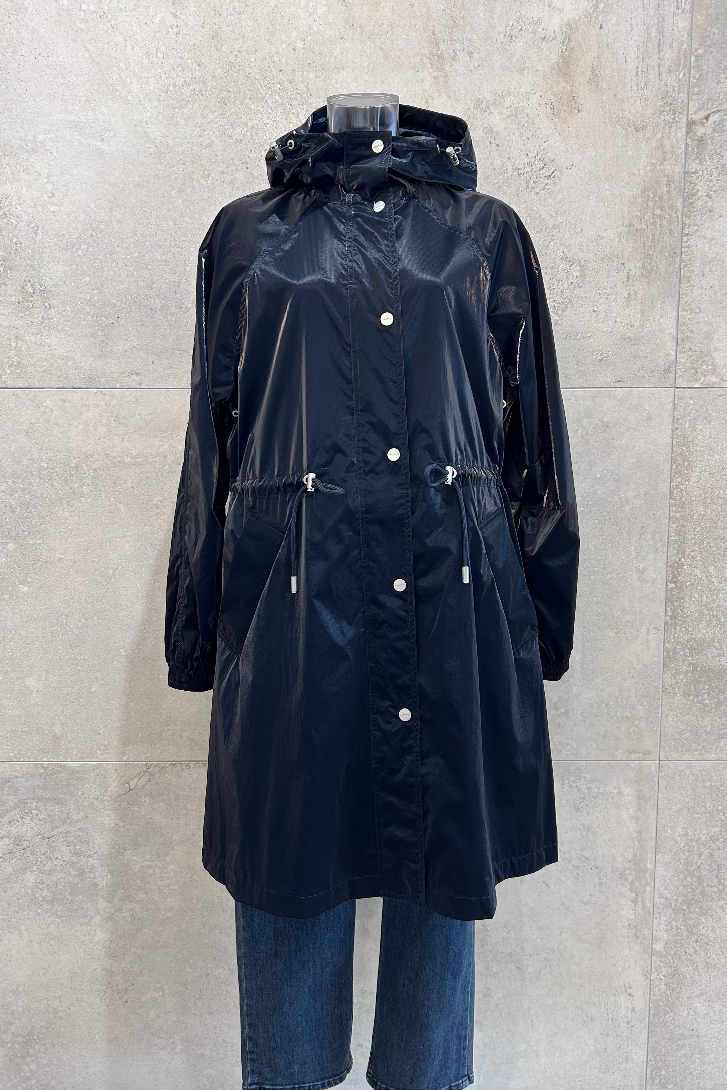 Ria Midi Windbreaker Jacket