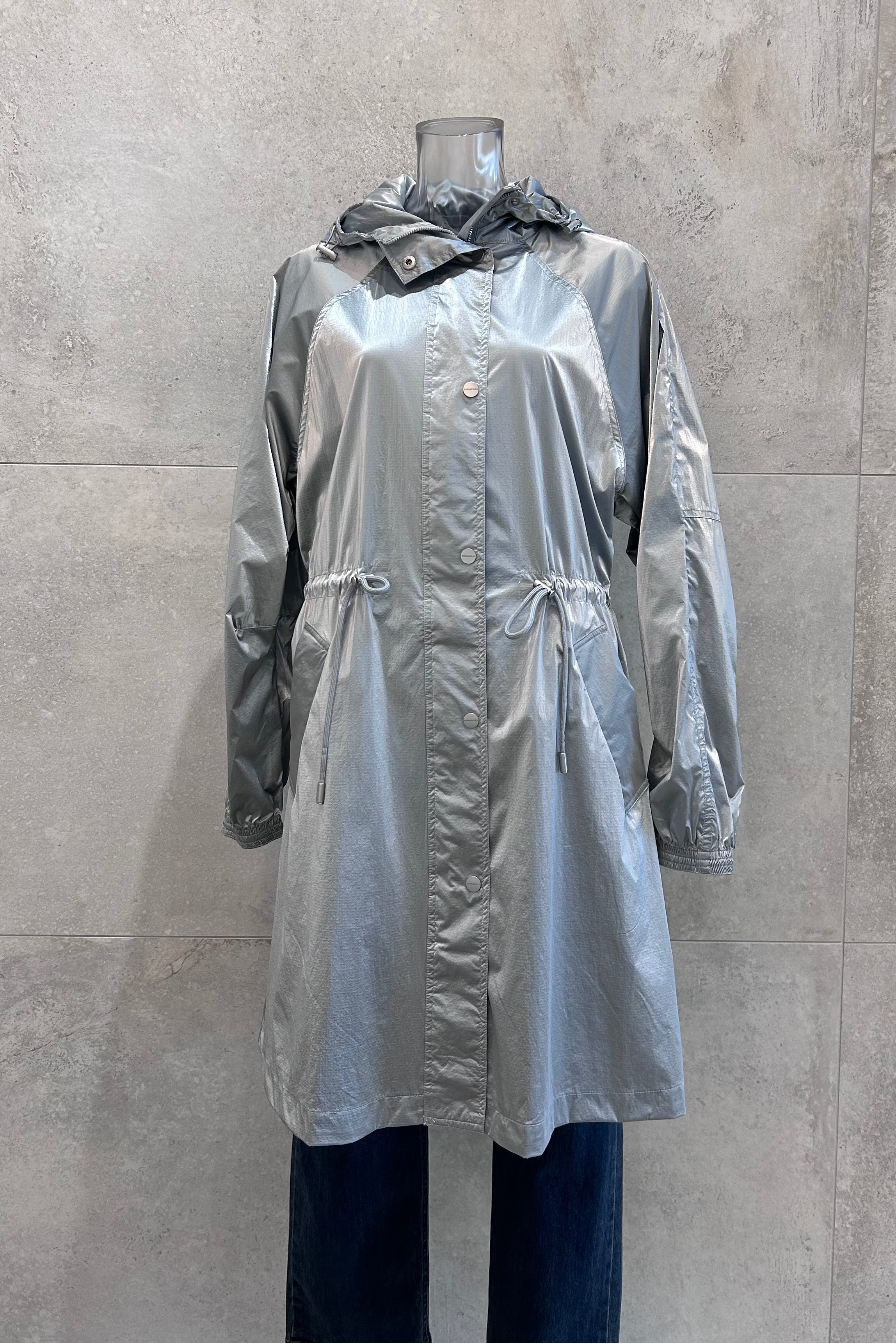 Ria Midi Windbreaker Jacket