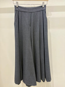Pleated Wide Palazzo Pants