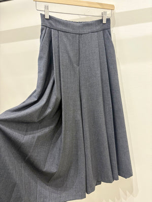 Pleated Wide Palazzo Pants