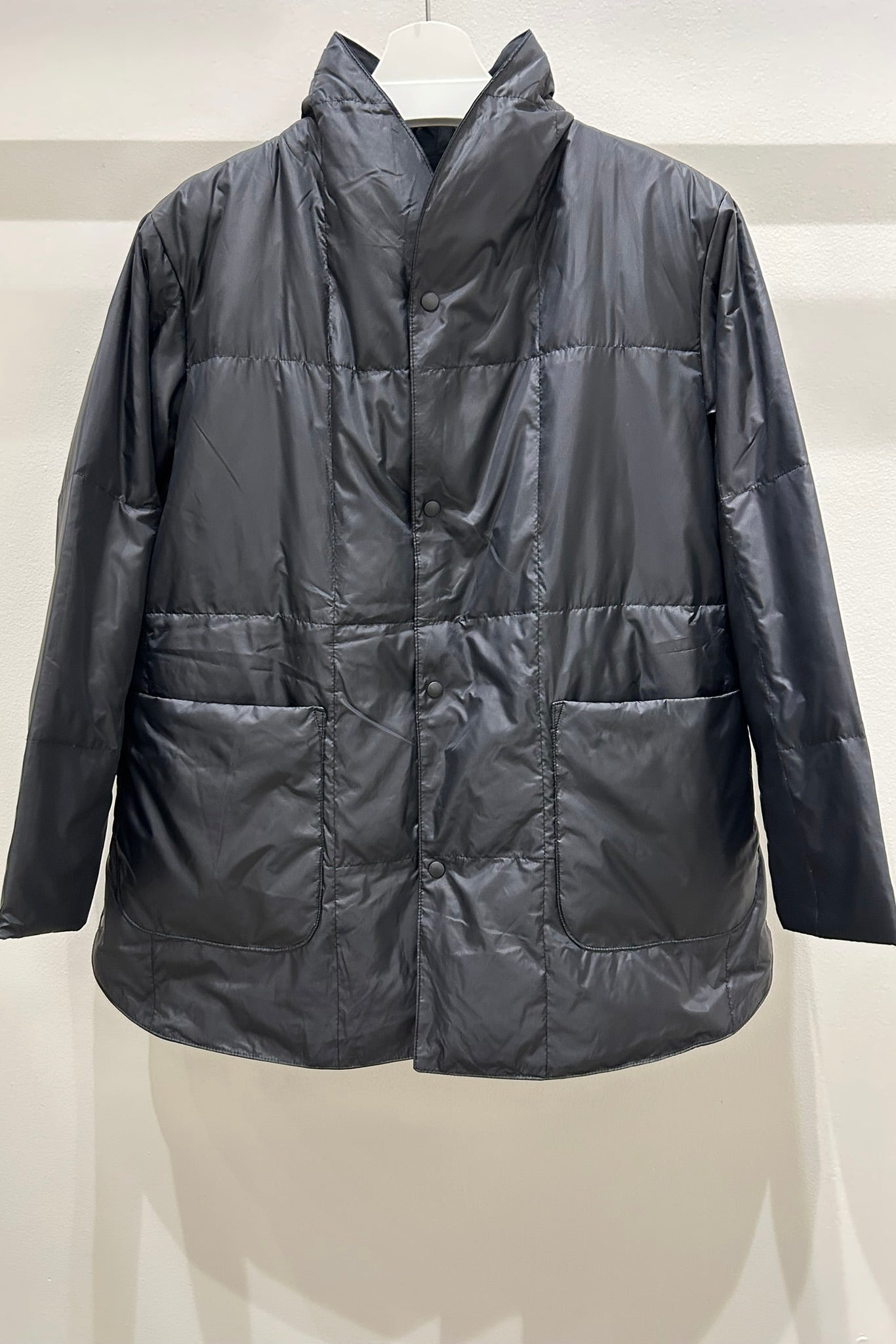 Reversible Midi Puffer Jacket