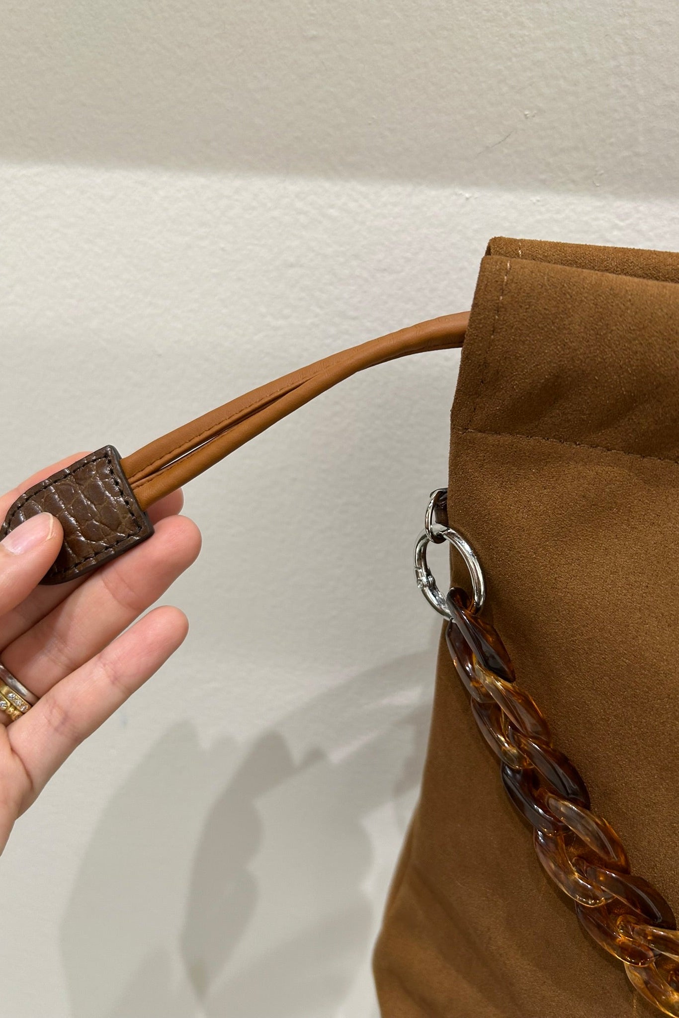 T-all bag Suede Small