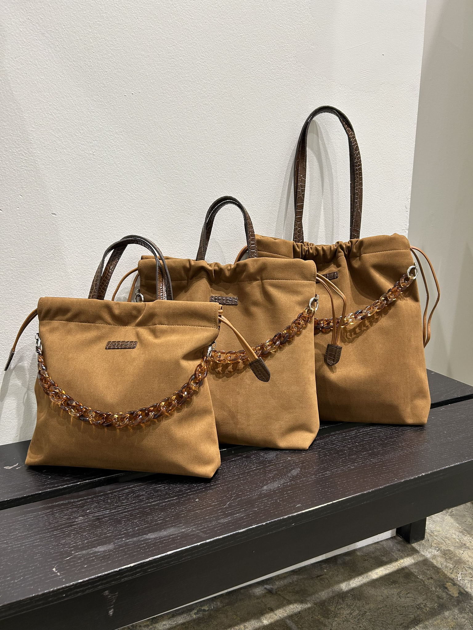 T-all bag Suede Medium