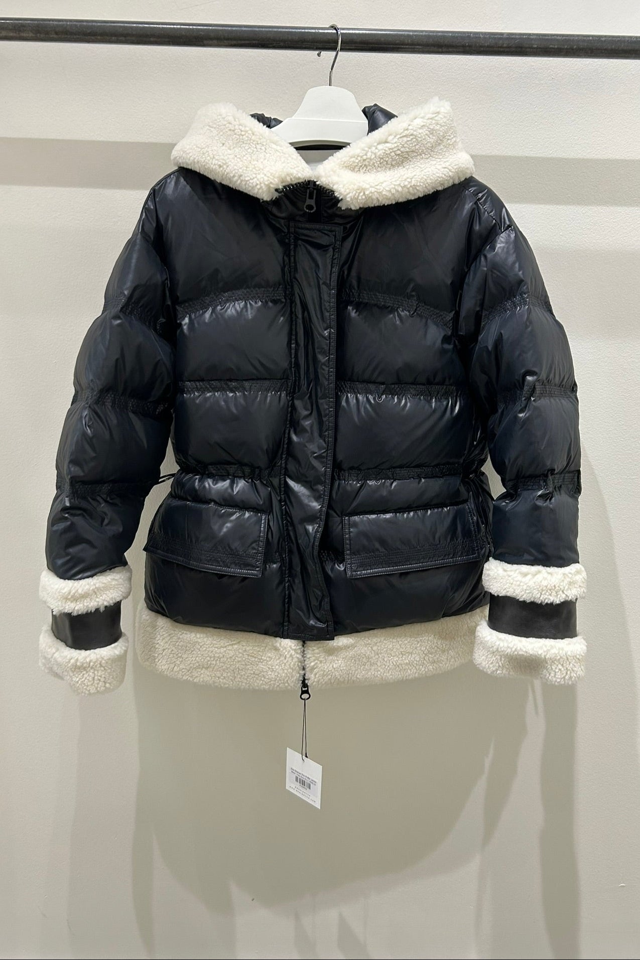 Eira Sherpa Trim Puffer Jacket