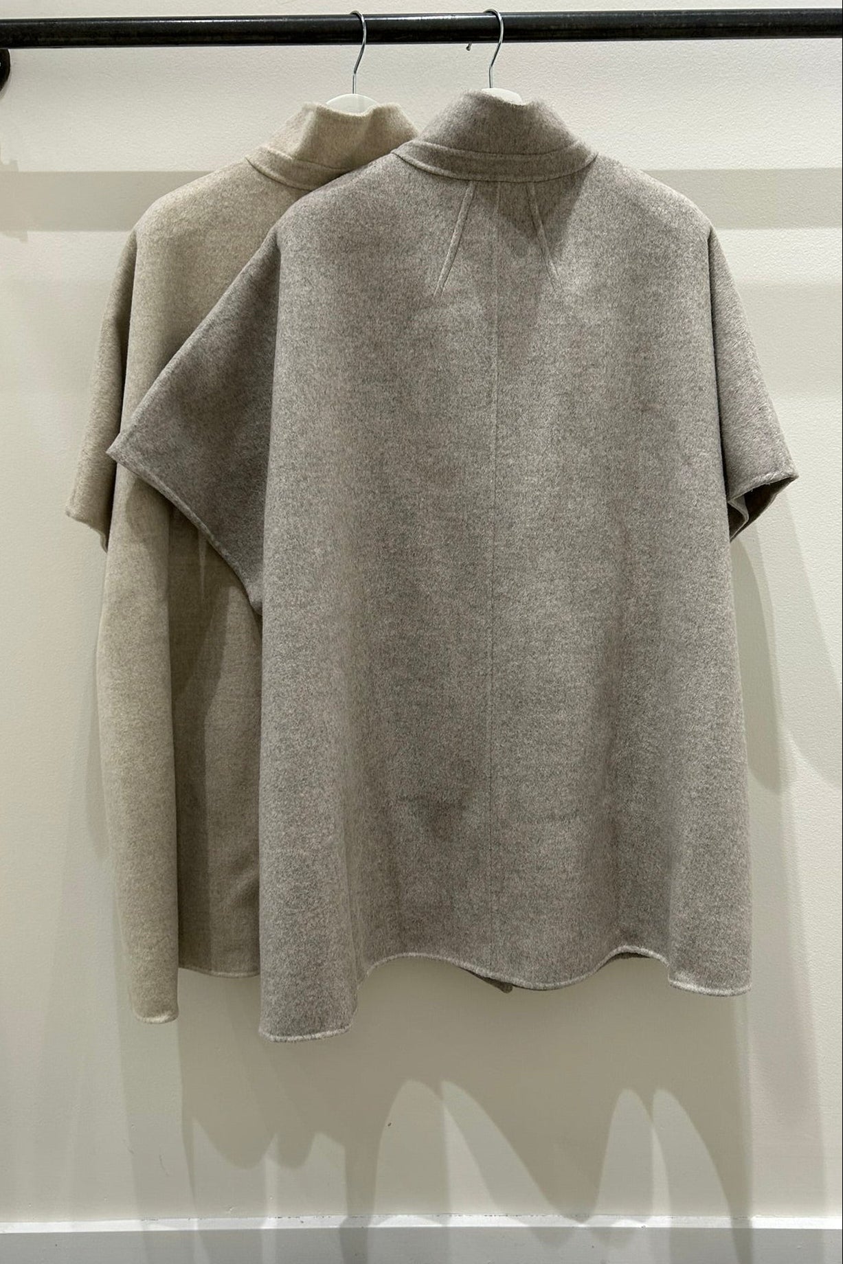 Nora Cashmere Half Sleeve Coat