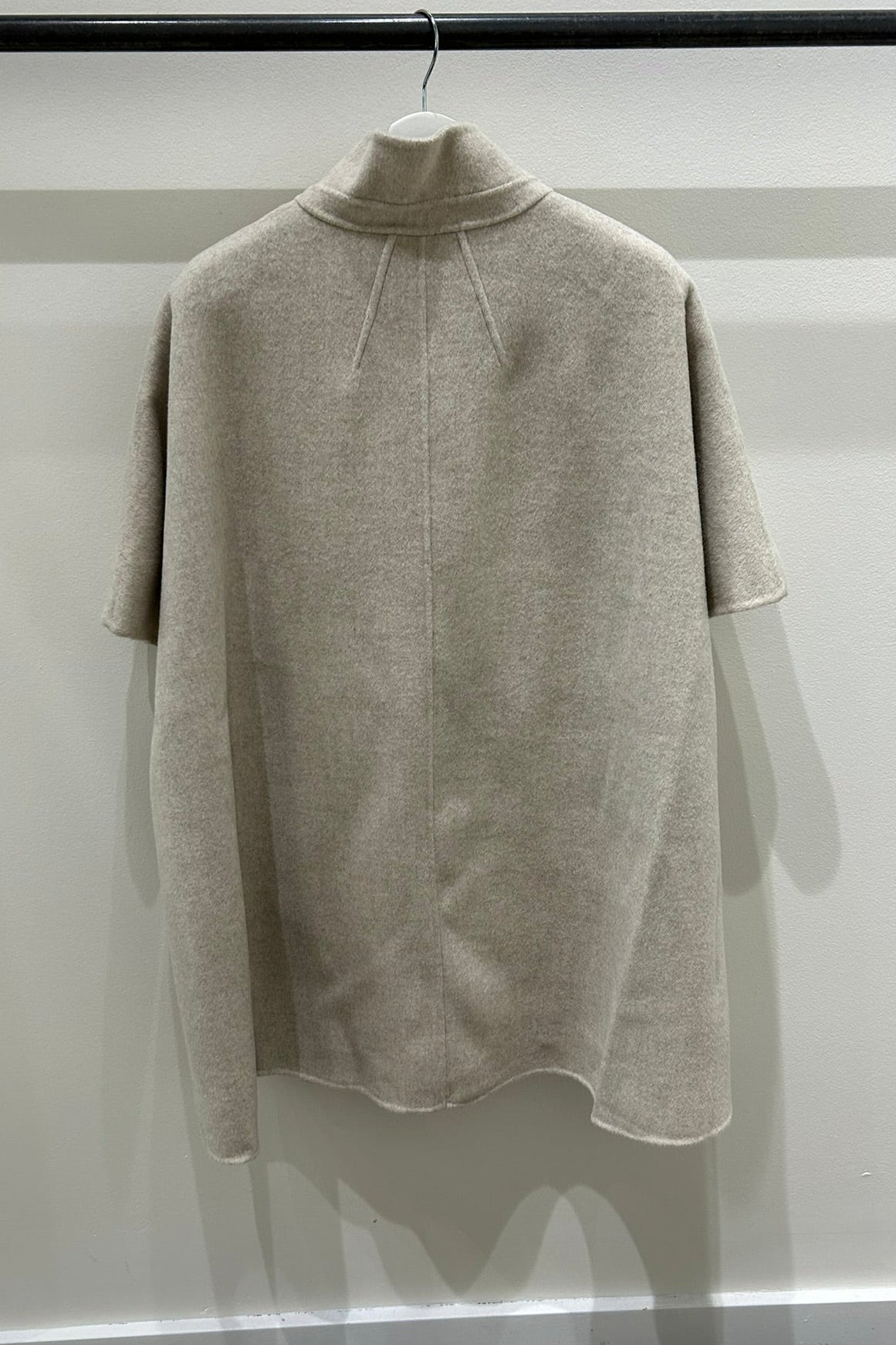 Nora Cashmere Half Sleeve Coat