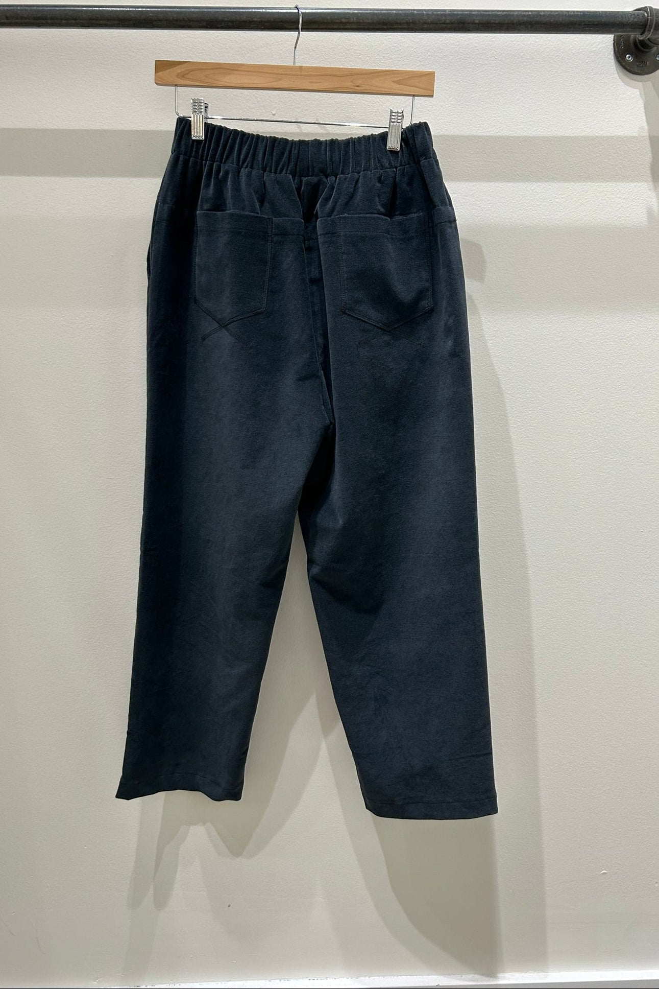 Velvet Straight-fit Pants