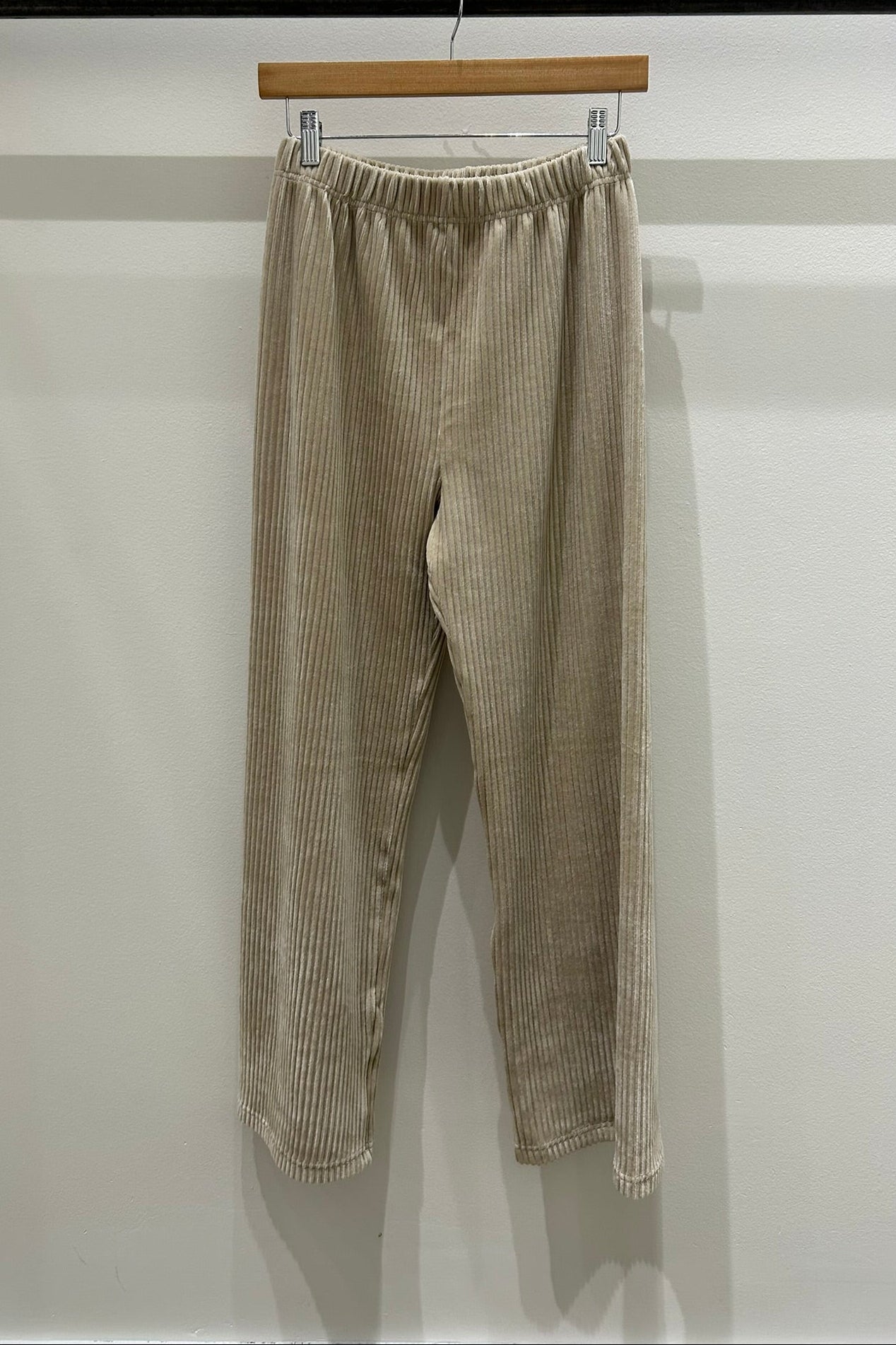 Thick Ribbed Corduroy Wide Leg Pants