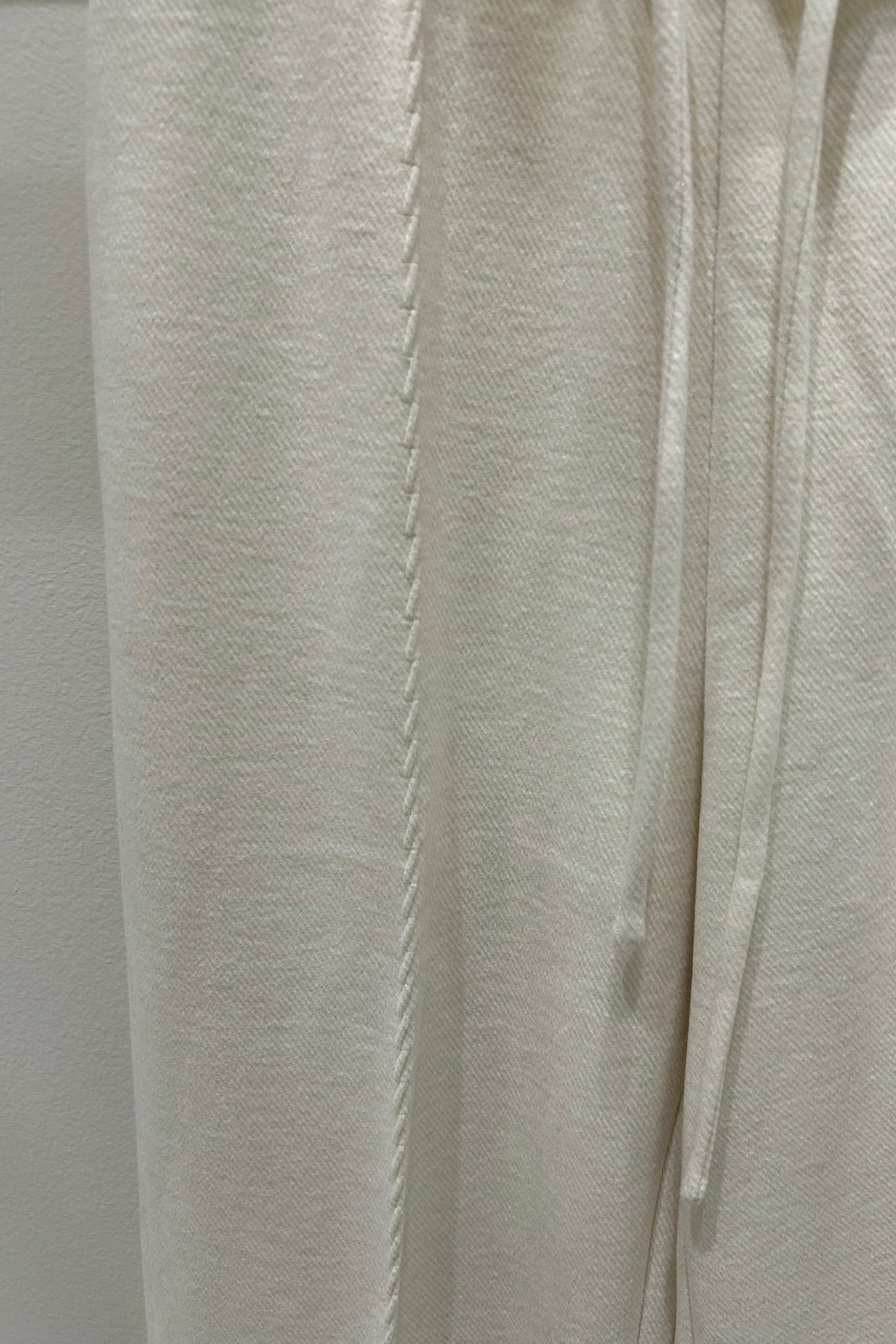 Stitch Wool Wide Leg Pants