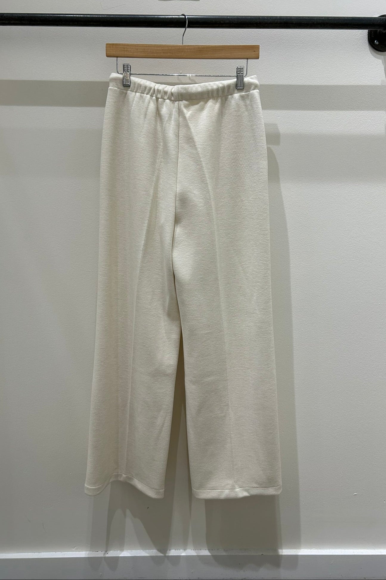 Stitch Wool Wide Leg Pants