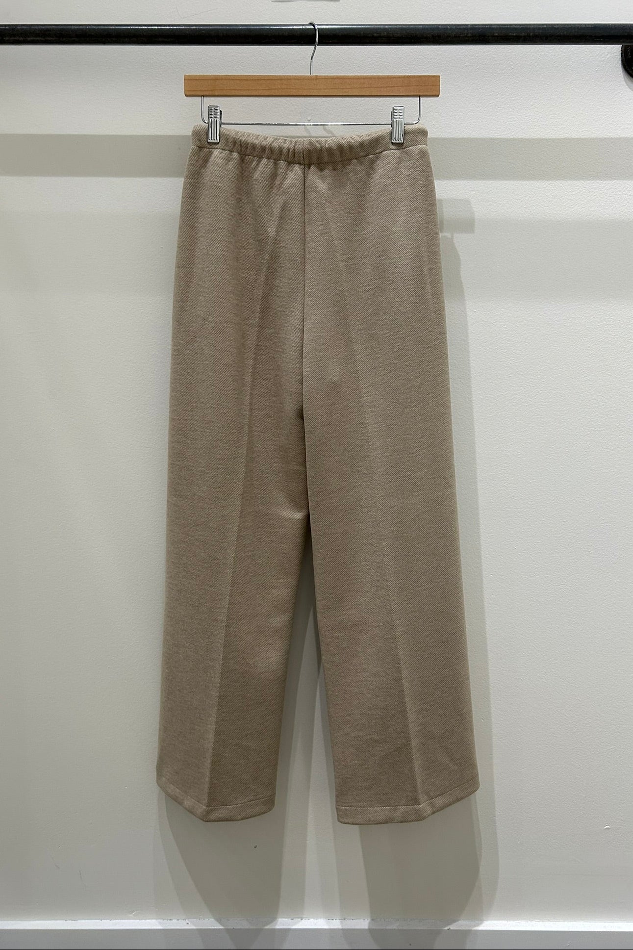 Stitch Wool Wide Leg Pants