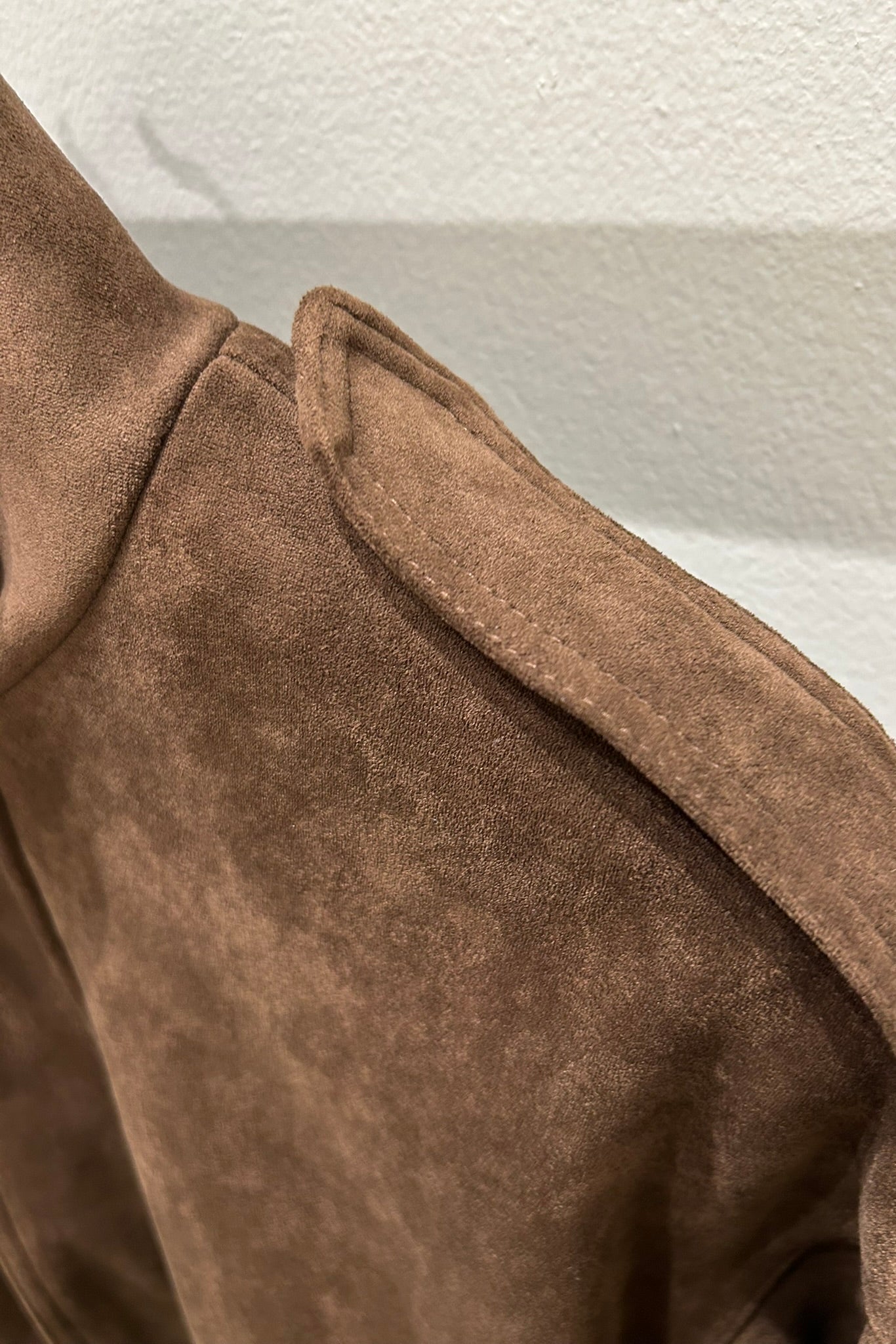 Sarah Suede Bomber Jacket
