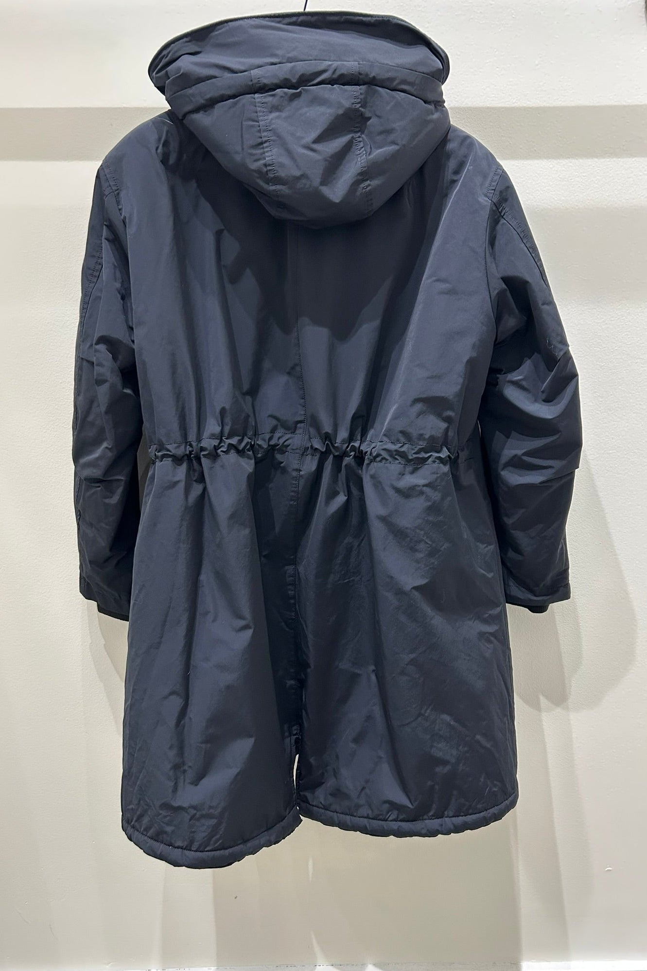 Sherpa Lined Utility Midi Jacket