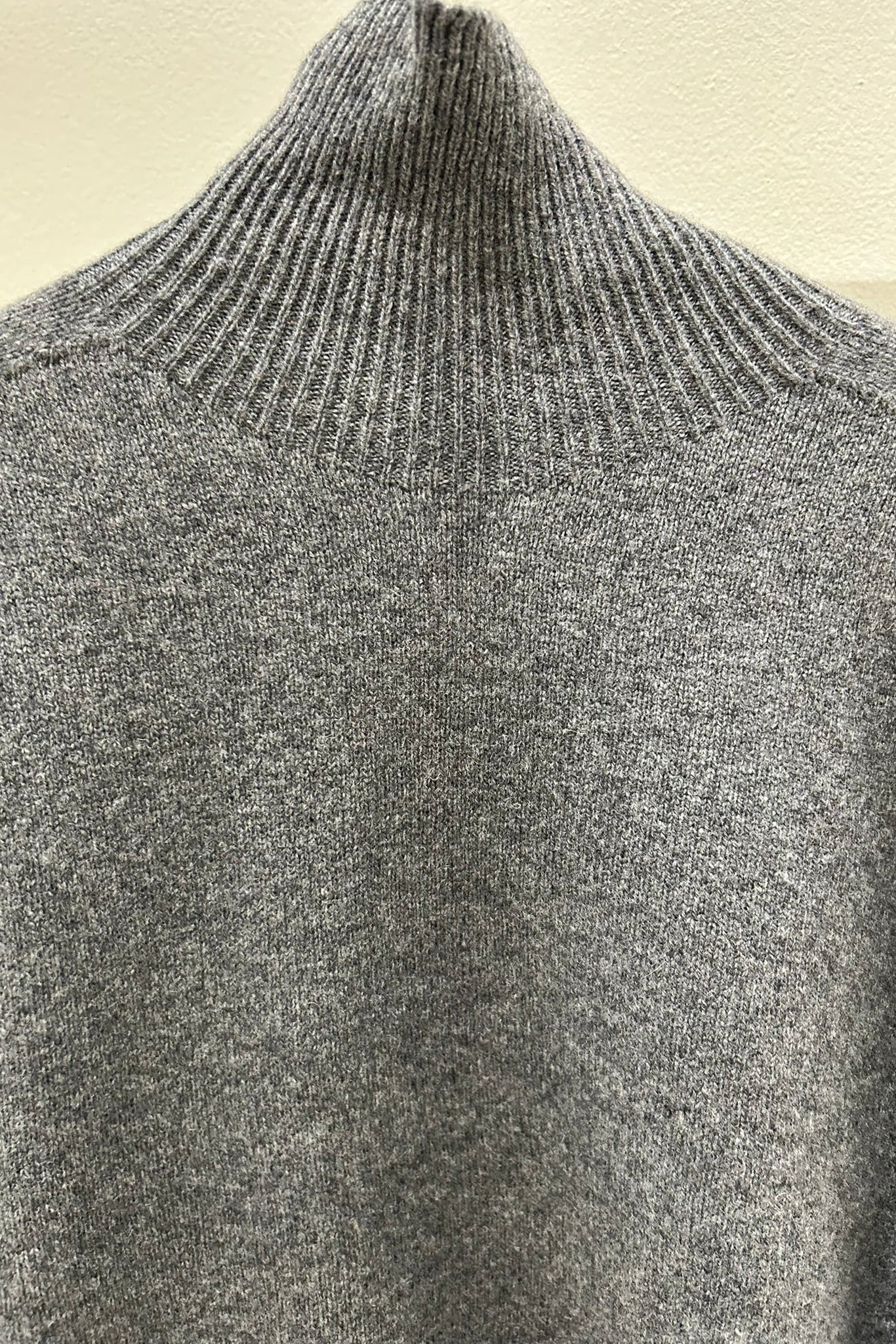 Turtleneck Poncho Sweater