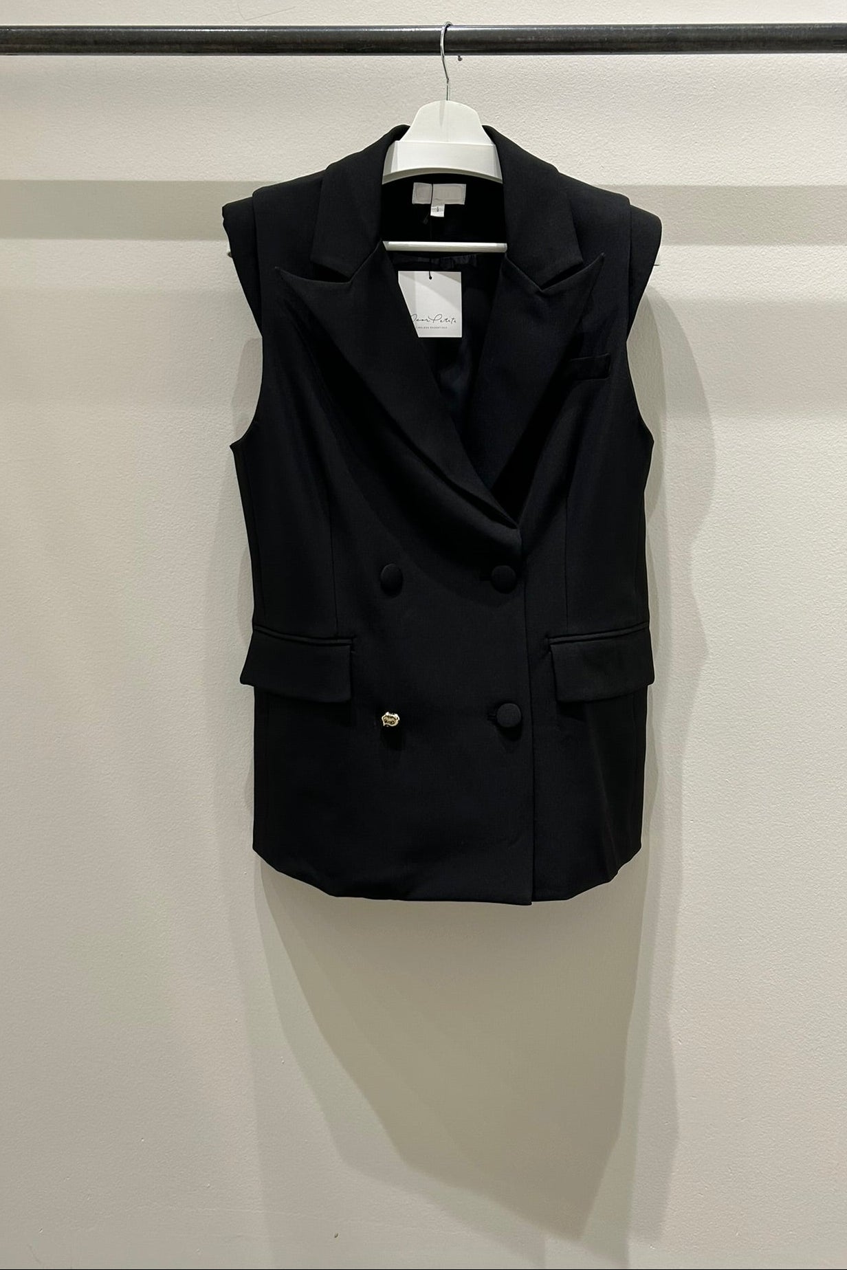Double-Breasted Tailored Vest