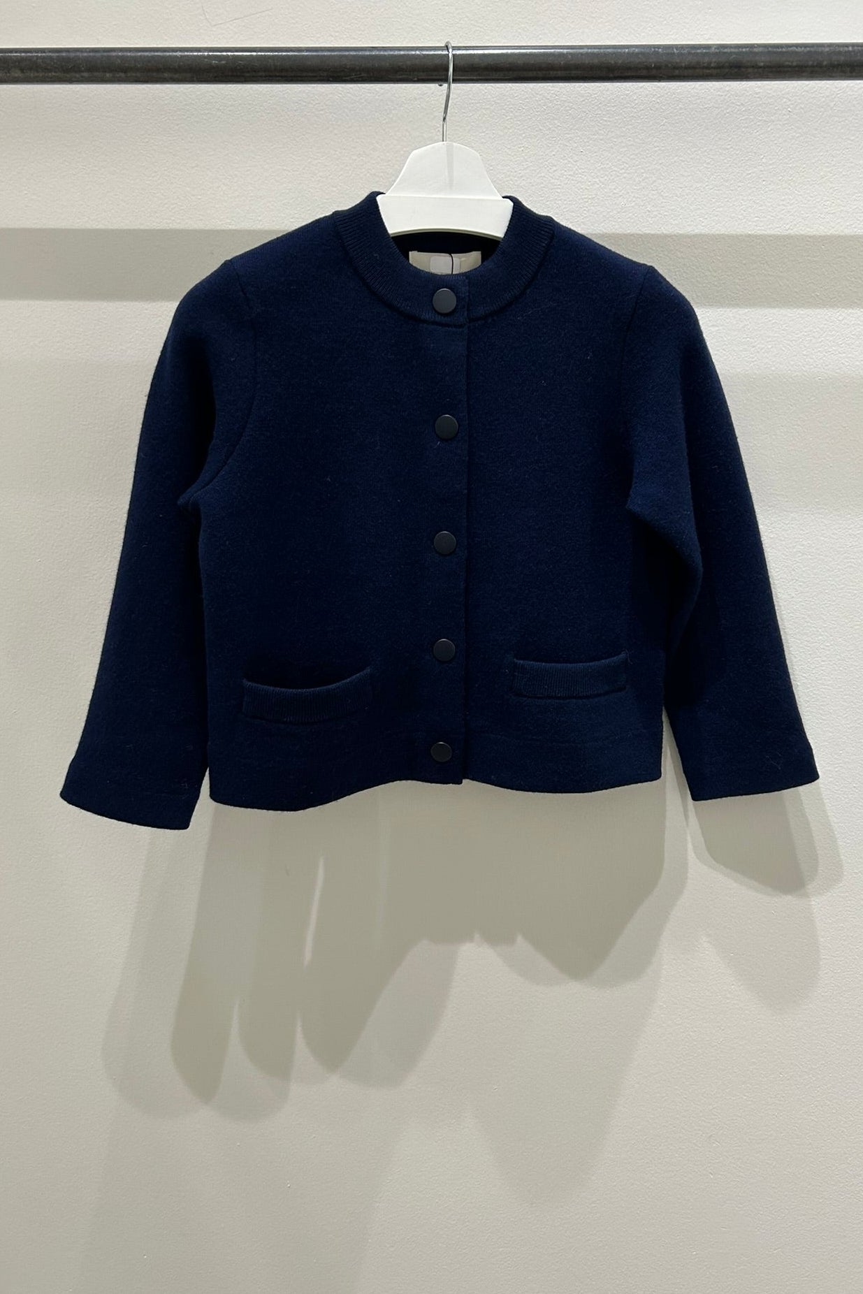 Snap Front Knit Cardigan